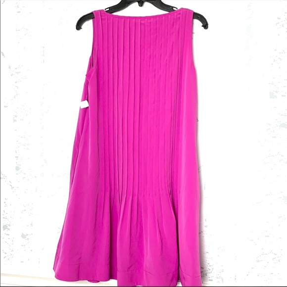 Ralph Lauren Piano Pleats Midi Sleeveless Dress - Picture 2 of 5